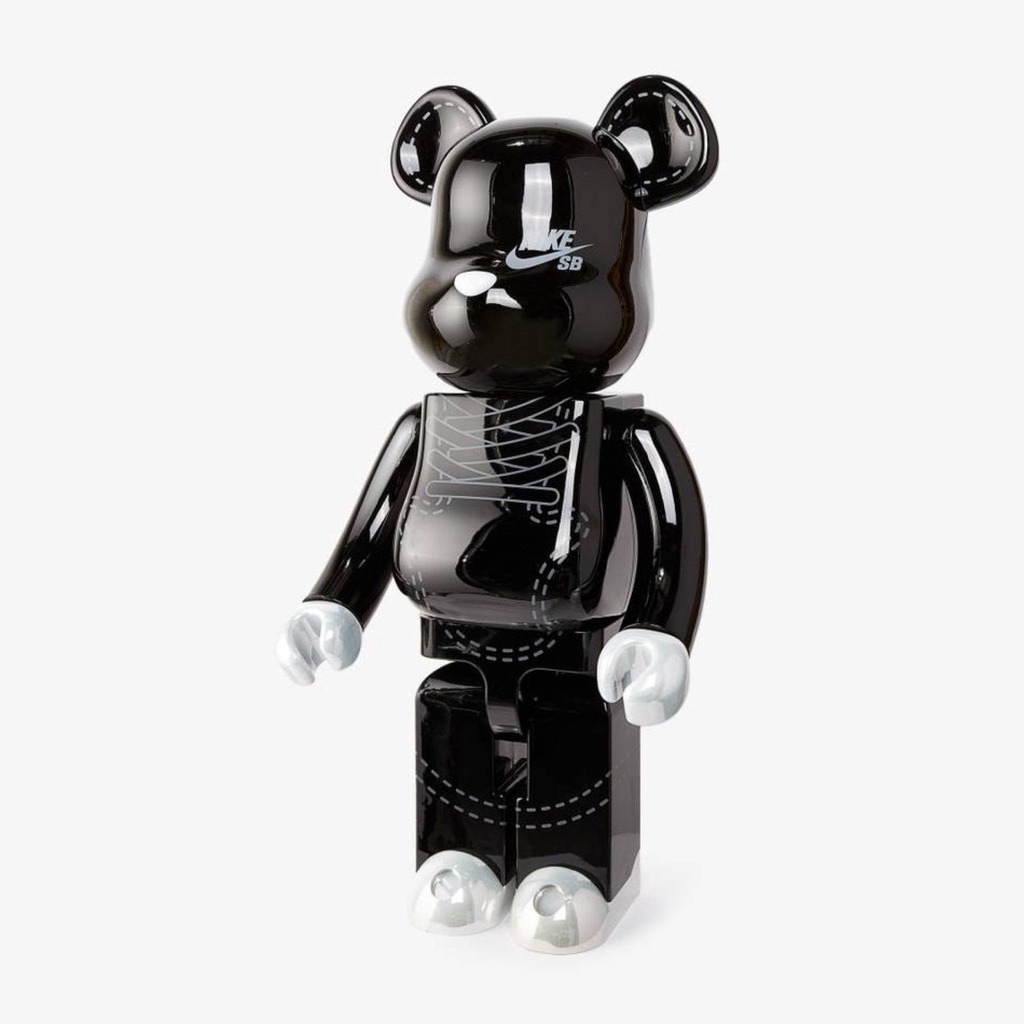 Absolute siam Bearbrick Nike SB Black Chrome 1000 Bearbrick