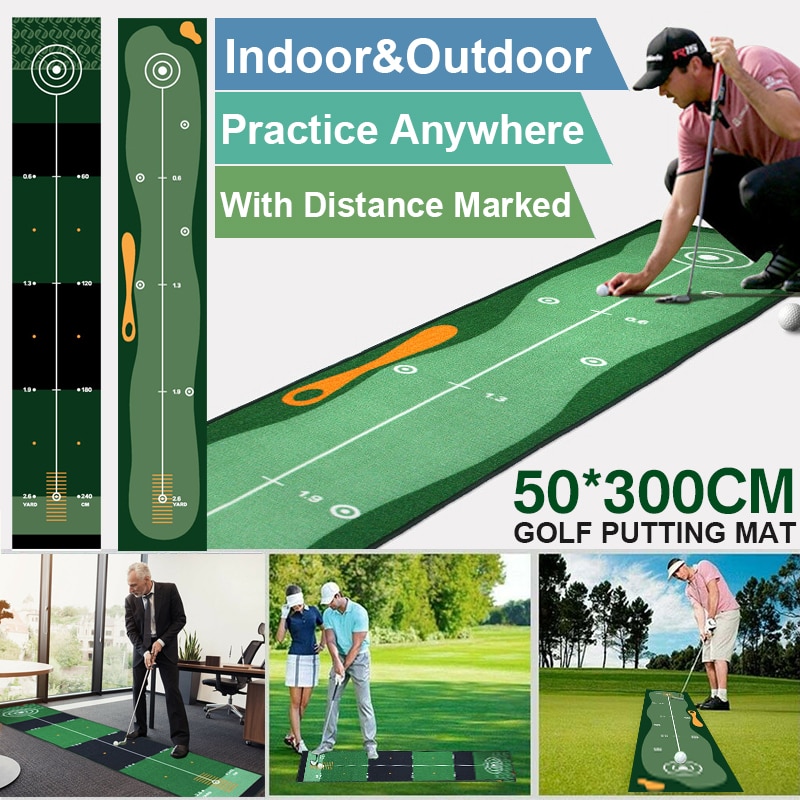 4 Types Indoor Outdoor Training Golf hitting Carpet Mini Putting Ball