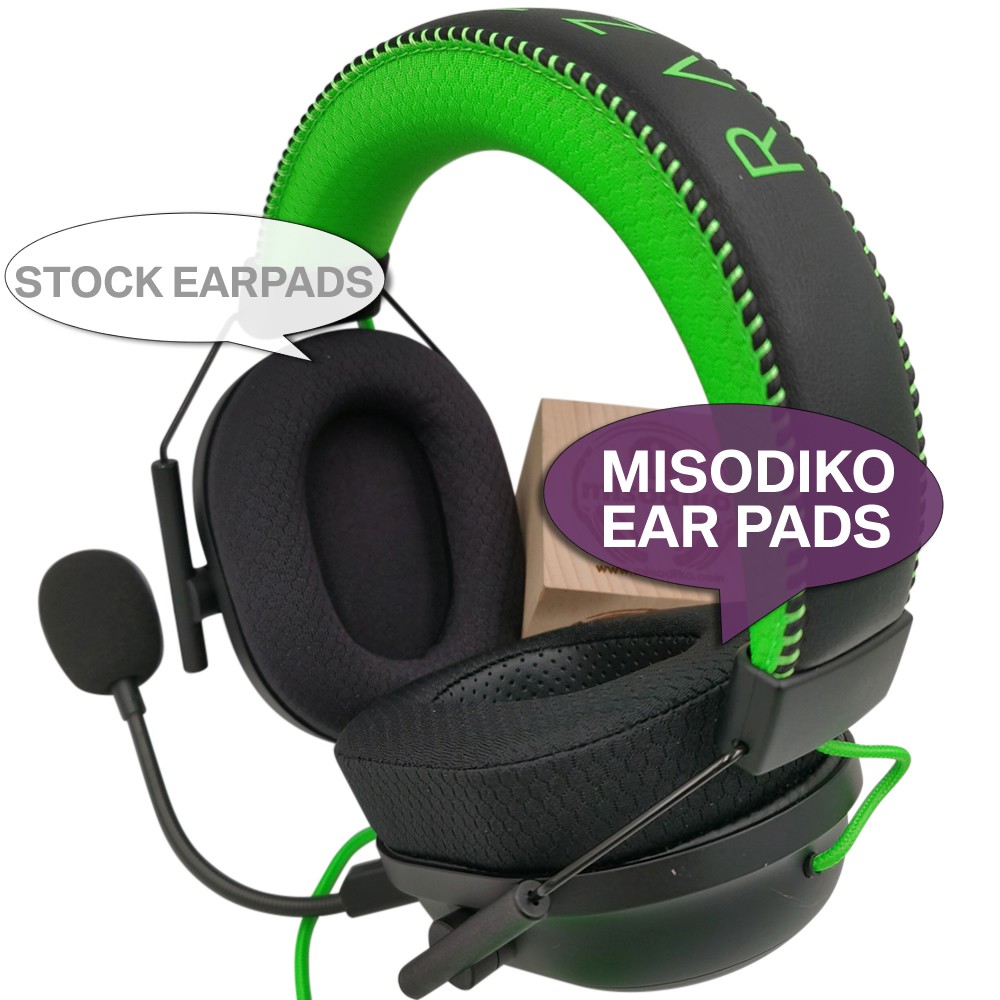 misodiko Upgraded Ear Cushions Pads Earpads Replacement