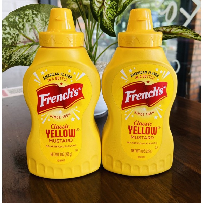 Keto คีโตYellow Mustard sauce มัสตาร์ดซอง ขนาด 226 g. Shopee Thailand