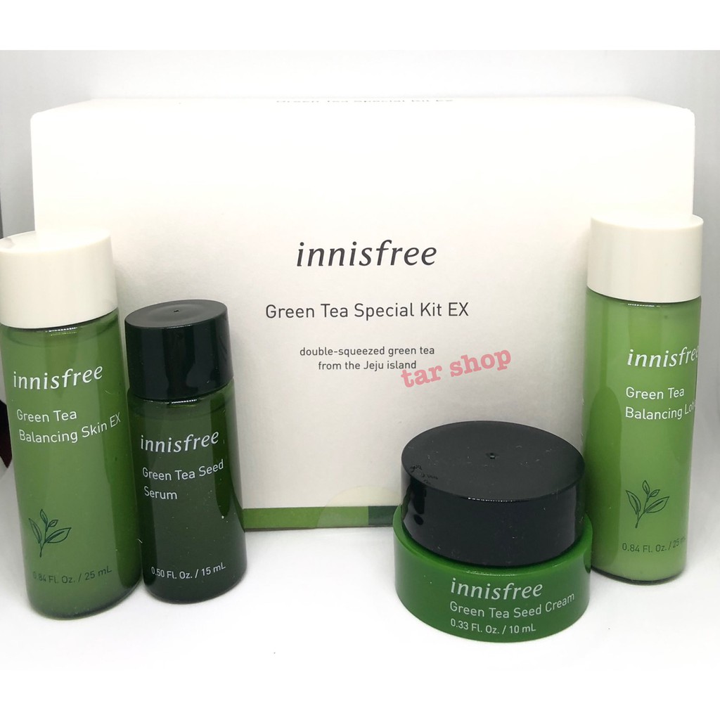 Innisfree Green Tea Special Kit EX New (สูตรใหม่ 2019) Shopee Thailand