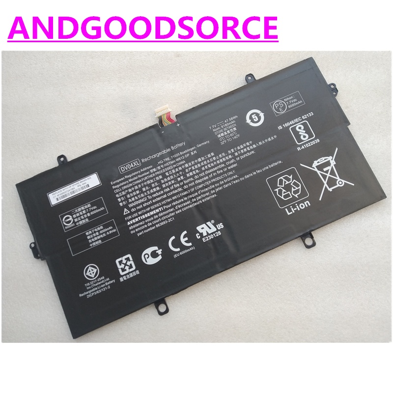 Original DV04XL Laptop battery For HP Elite x3 Lap Dock part 1 2 HSTNH
