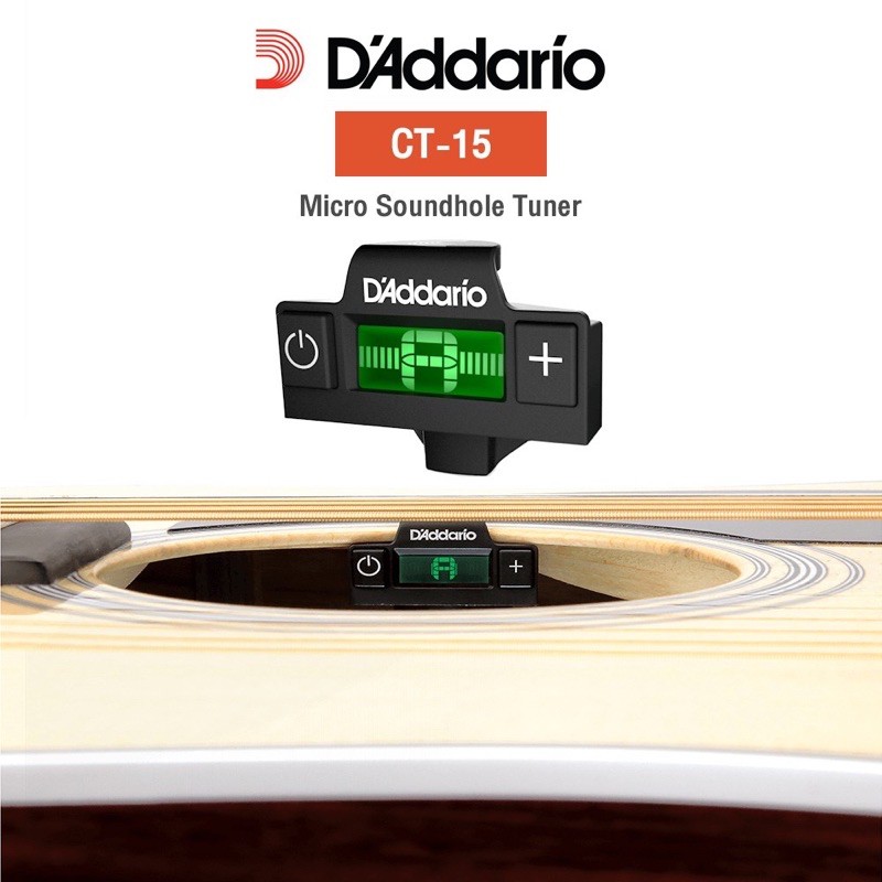 D'Addario® Guitar Tuner PWCT15 เครื่องตั้งสายกีตาร์ Shopee Thailand