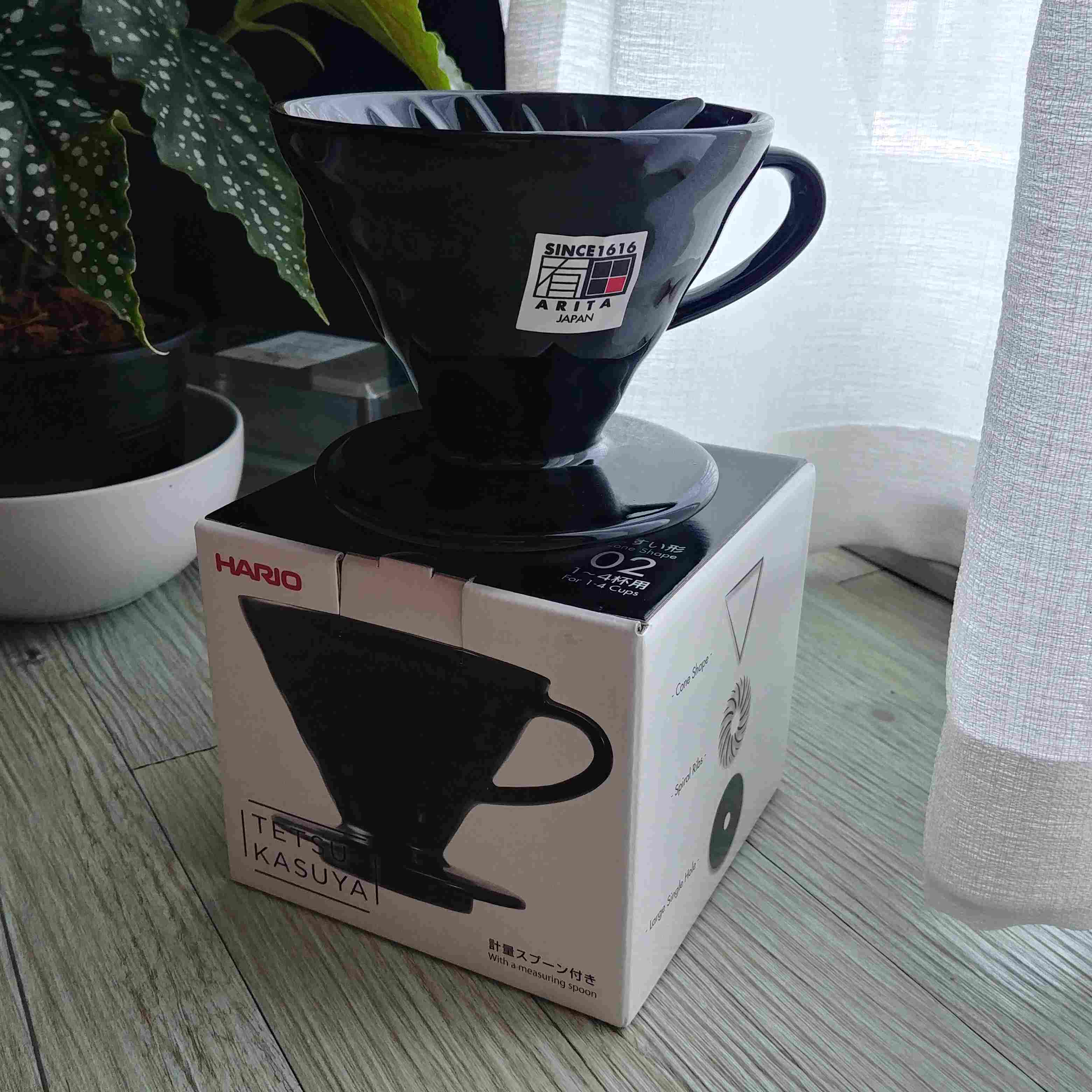 HARIO V60 DRIPPER 02 TETSU KASUYA MODEL Shopee Thailand