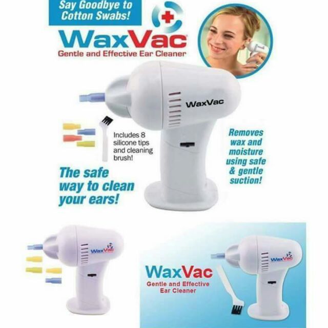 เครื่องทำความสะอาดหู Wax Vac สามรถทำความทำสะอาดหูได้โดยไม่ต้องใช้ไม้