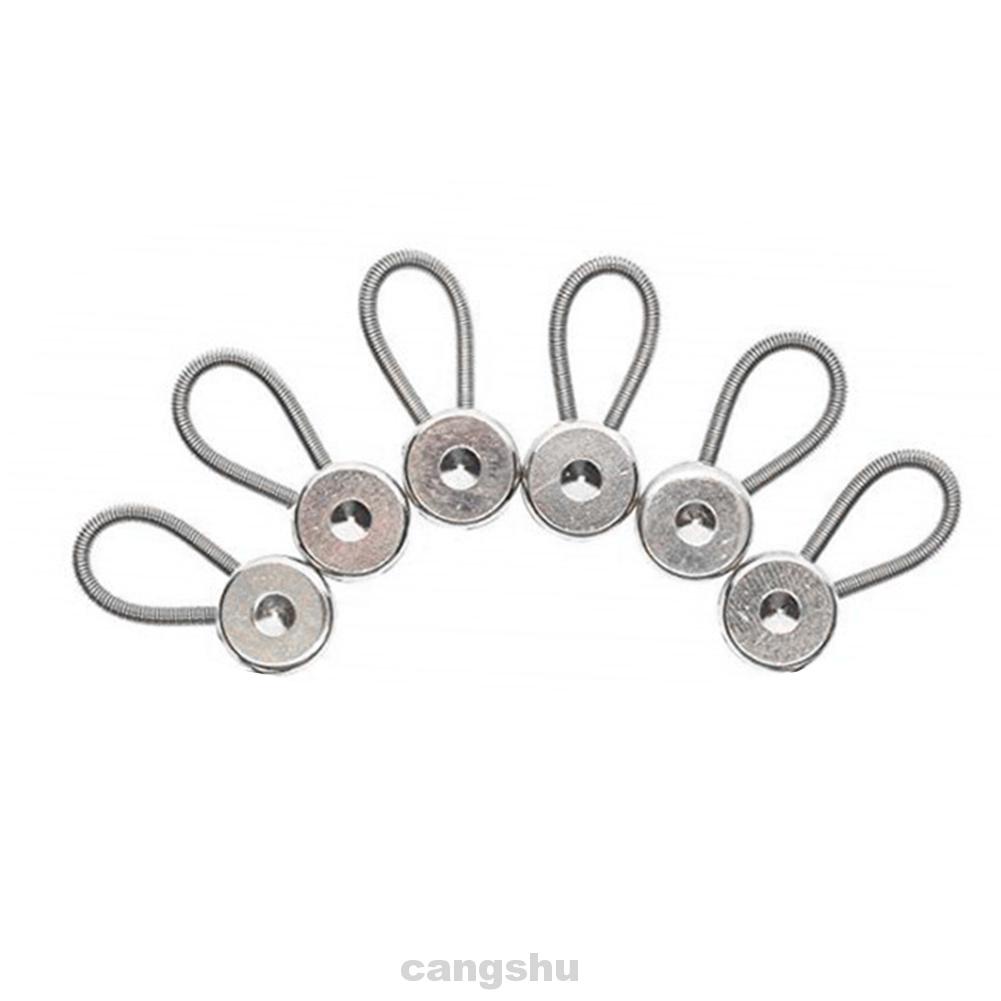 6pcs Flexible Lock Jeans Shirt Dress Comfy Trouser Coat Collar Extender