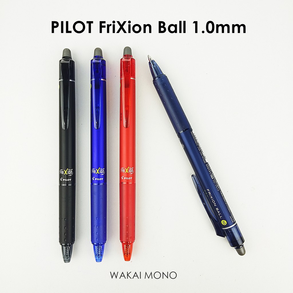 12 refills for PILOT FRIXION/ERASER ball slim 0.38mm gel roller ball