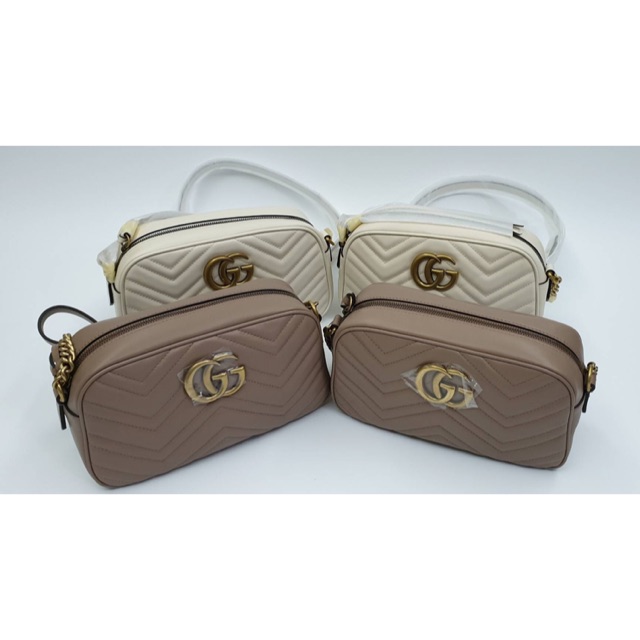 Gucci Marmont Camera Bag Size Small Shopee Thailand