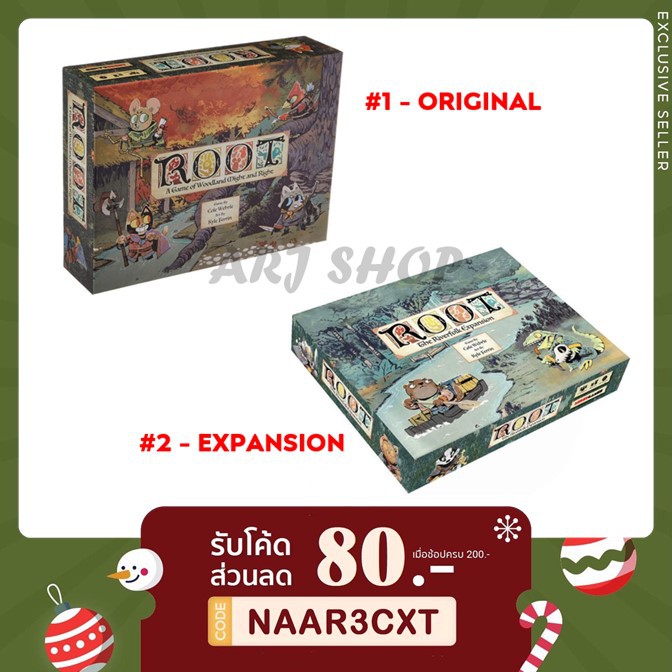 Root Original (ภาคหลัก) / Root The Riverfolk Expansion (ภาคเสริม