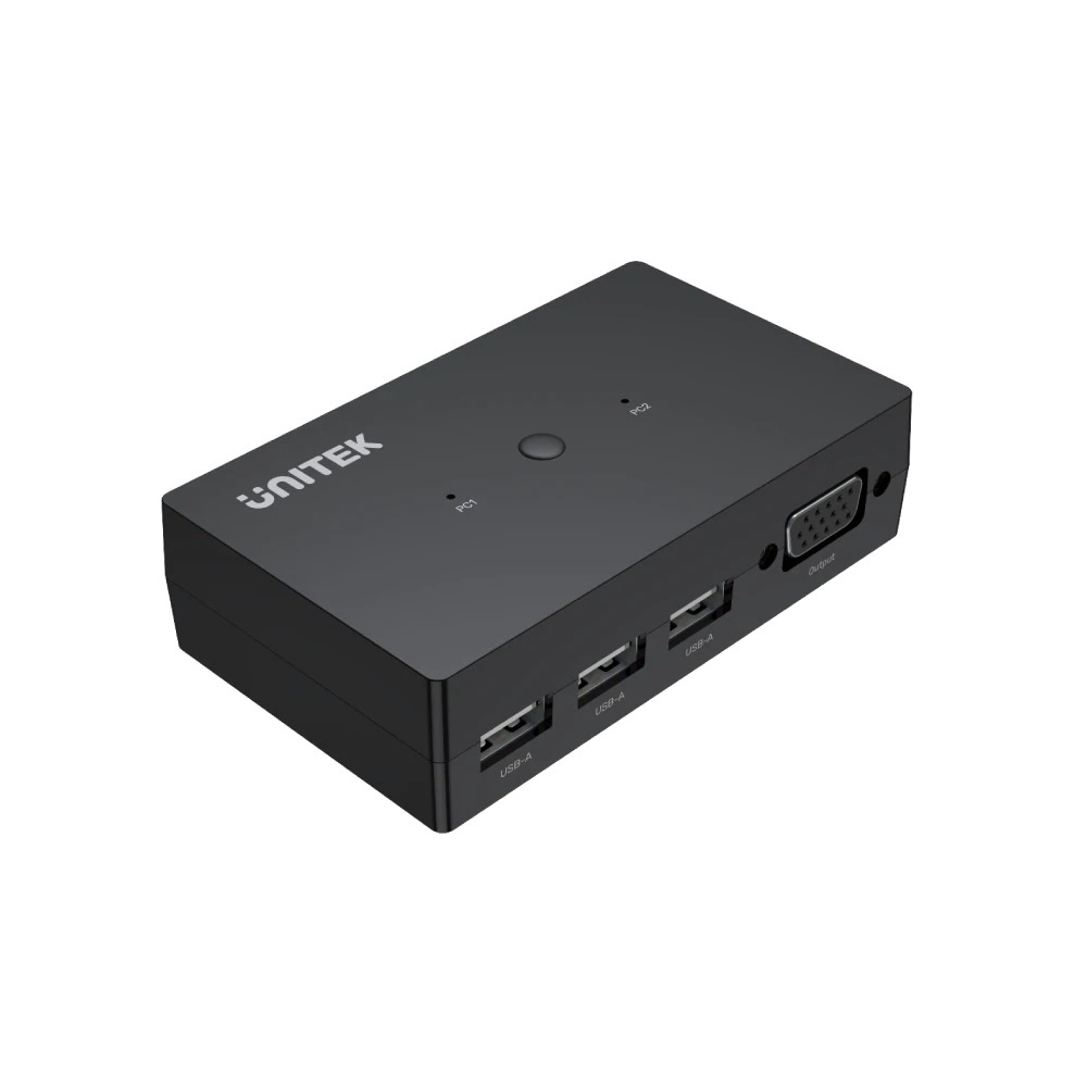 UNITEK VGA KVM Switch 2 In 1 Out. Shopee Thailand