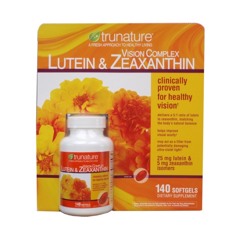 Trunature Vision Complex Lutein Zeaxanthin 140 Softgels adisornkup