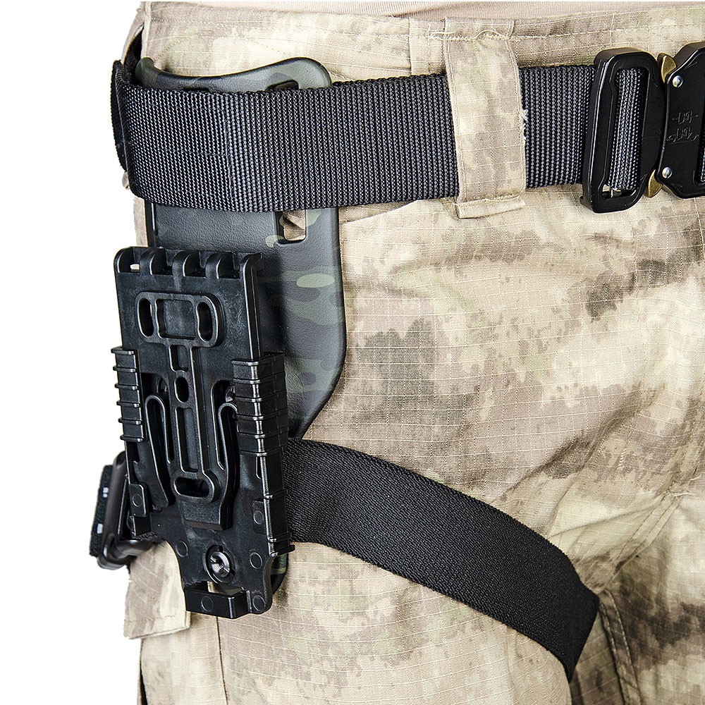 Drop Leg Strap Pistol Hunting Waist Belt Elastic Band Safariland Gun