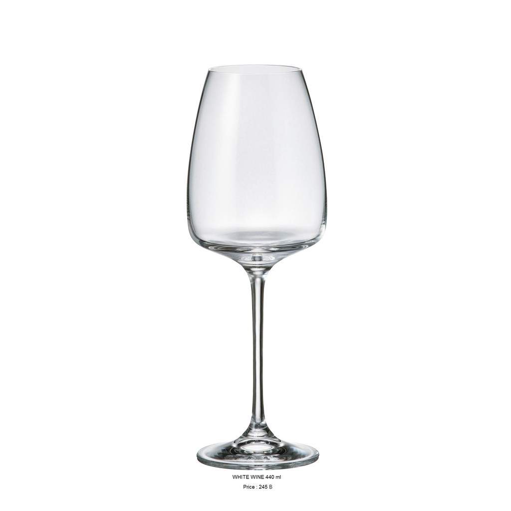 Lead Free Crystal Wine Glass 440 ml jmaxcrystals ThaiPick