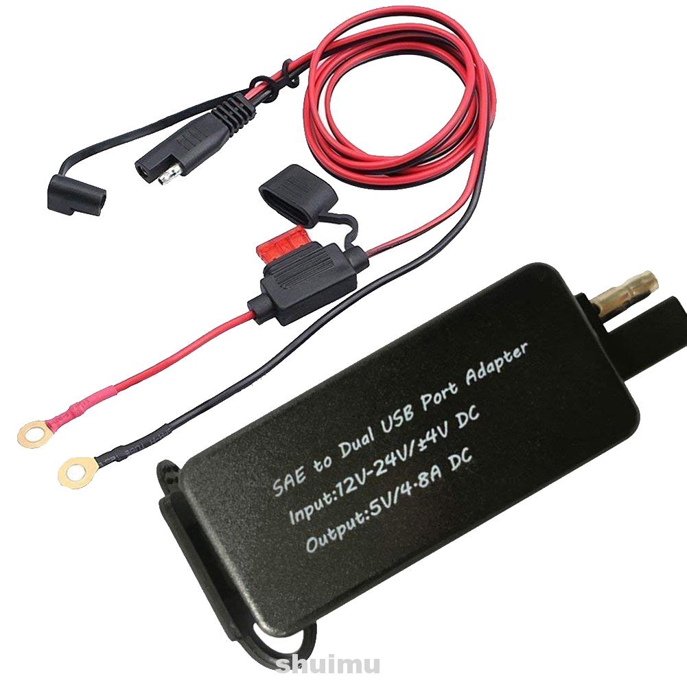4.2A Car Charger Dual USB Motorcycle Universal Voltage Display