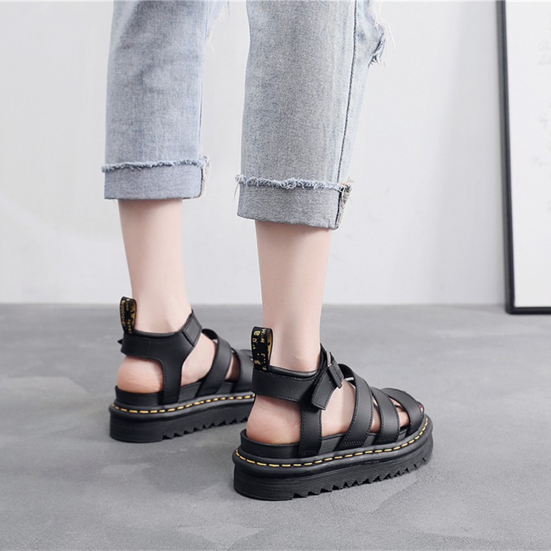 Dr. Martens Air Wair thicksoled womens sandals leather sandals