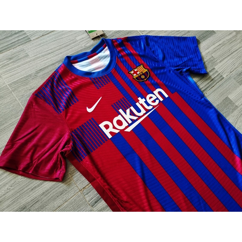 BARCELONA home kit 2021/22 เสื้อบาร์เซโลน่า เหย้า 2021/22 Shopee Thailand