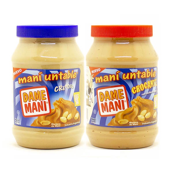 Manteca, Pasta De Mani Dame Mani | Shopee Argentina