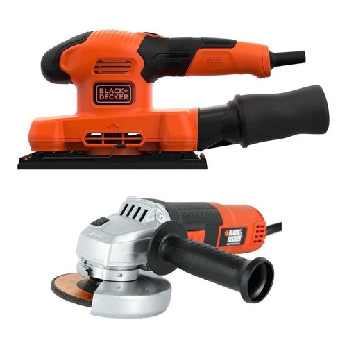 Amoladora Angular Black + Decker G720 + Lijadora Orbital | Shopee Argentina