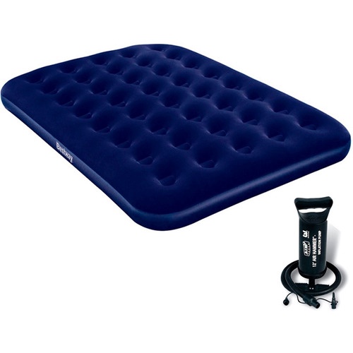 Colchon Inflable 2 Plazas Bestway 191 X 137 Cm + Inflador | Shopee Argentina