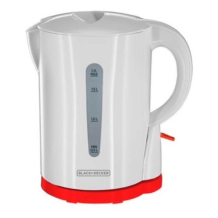 Pava Eléctrica Black+Decker Ke21441 Color Blanca 220V - 240V 1.7L | Shopee Argentina