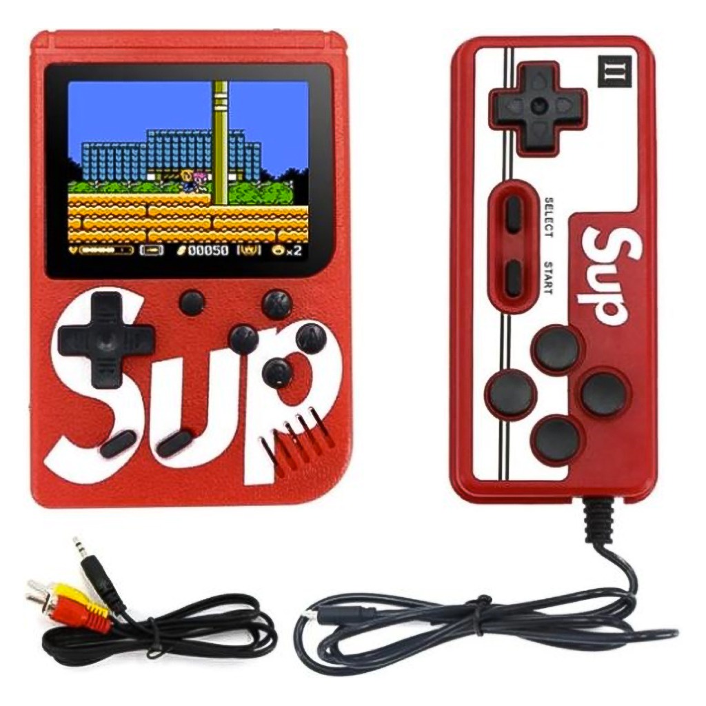 Consola De Juegos Portatil Sup Generica 400 Juegos Recargable Con Joystick | Shopee Argentina