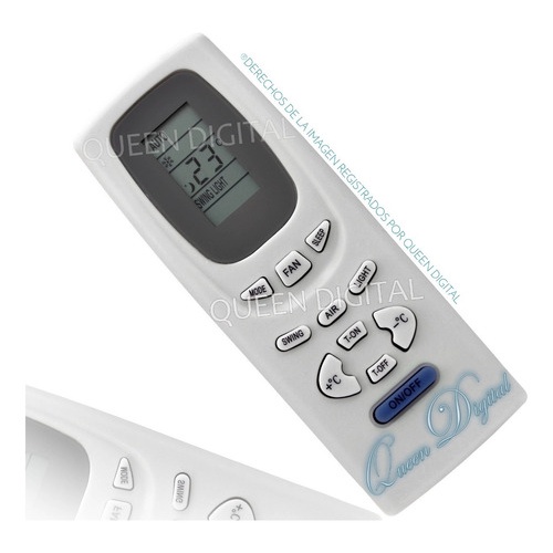 Control Remoto Aire Acondicionado Y512F2 Sanyo Noblex Philco | Shopee Argentina