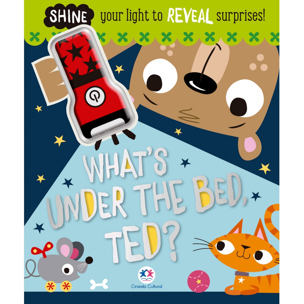 Livro What's under the bed, ted? Shopee Brasil