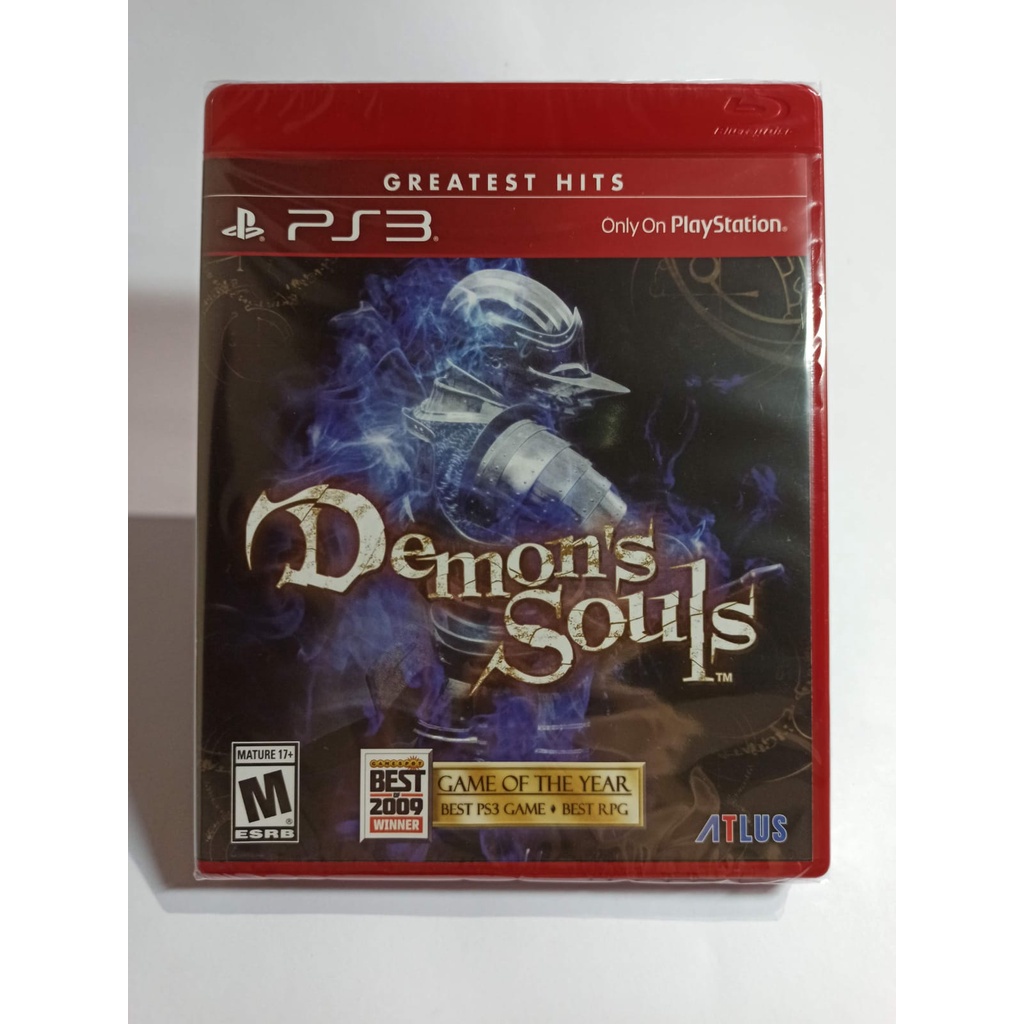 Demon Souls PS3 Midia Física Lacrado NOVO Escorrega o Preço