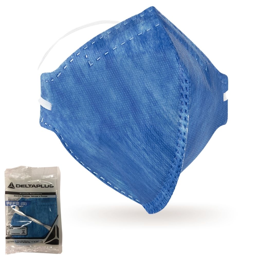 Máscara Delta Plus 2 Painéis Pff2 Sem Válvula Shopee Brasil