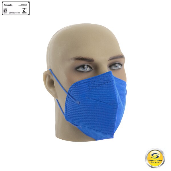 Mascara N95 Pff2 Super Safety kit com 10 und Com C.A e Inmetro Prende
