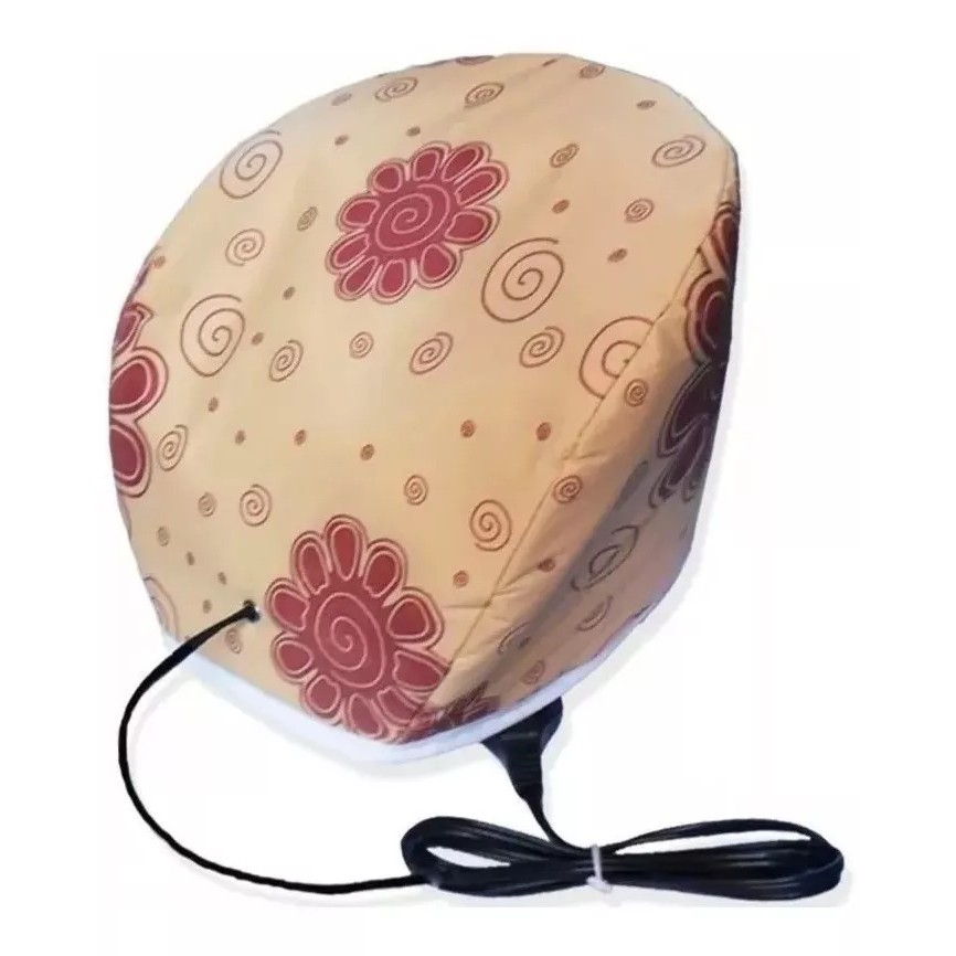 Touca Térmica Elétrica Para Tratamento Hidratação Capilar 110V Shopee
