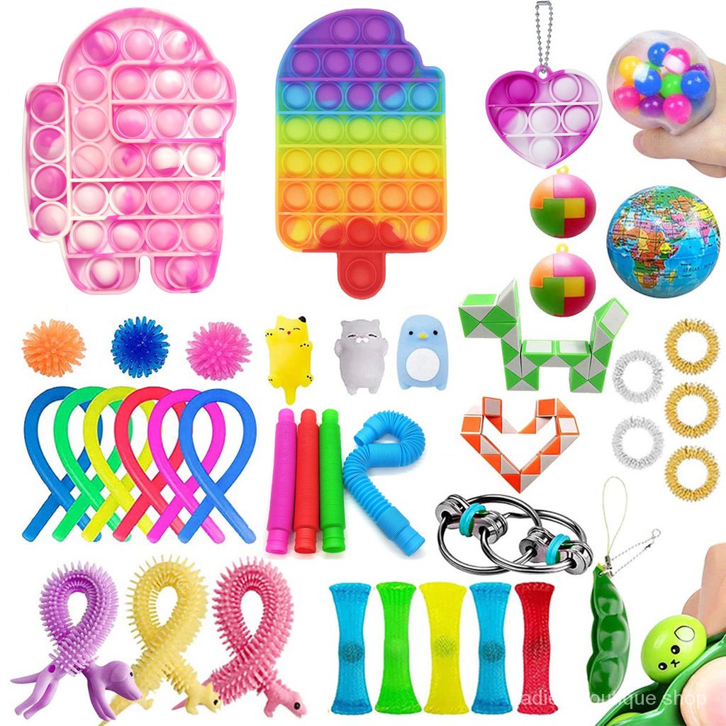 Kit Fidget Toys Mercado Livre Conjunto De Brinquedo Com Redução De