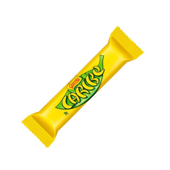 Bombom Barra Caribe Banana Chocolate Garoto 28g Shopee Brasil