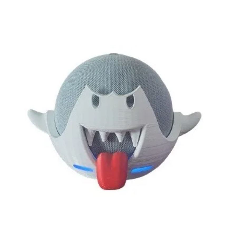 Suporte alexa echo dot 4 Boo marioimpressão 3d BeeCost
