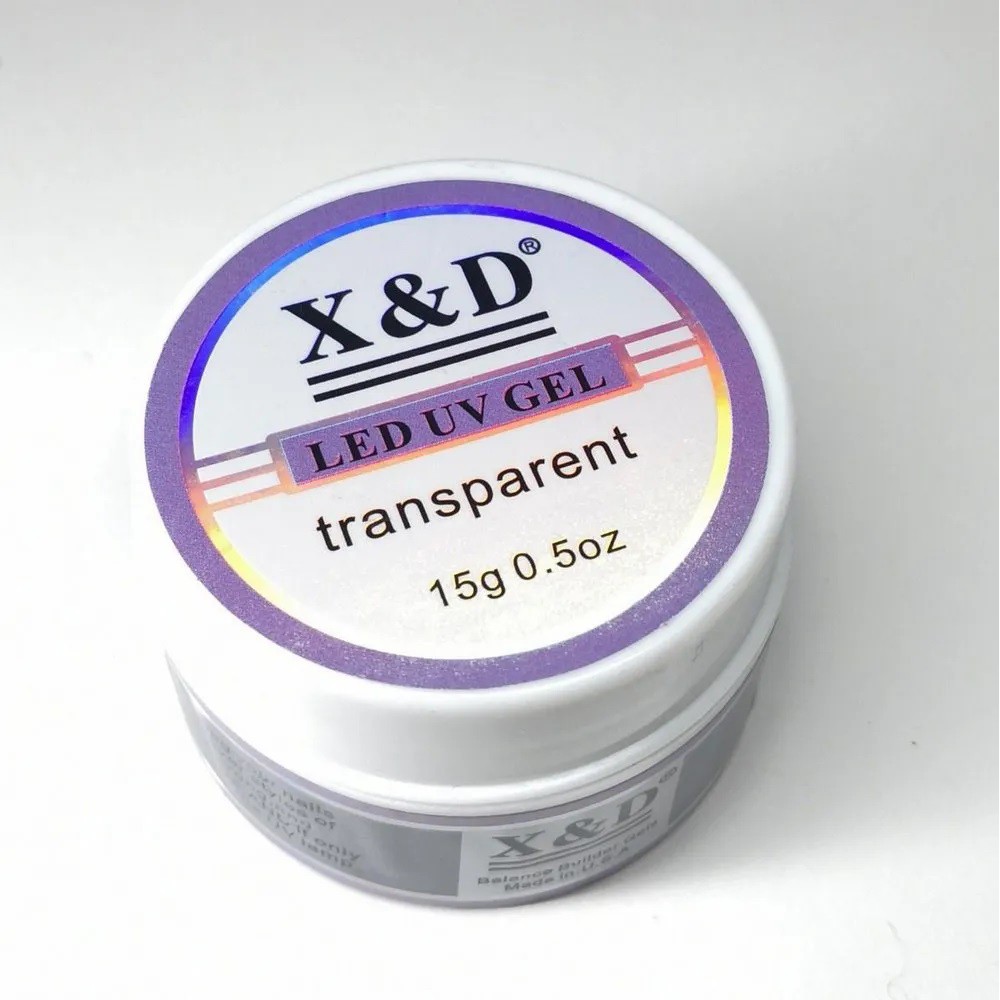 Gel XeD Transparente Alongamento Unha Acrigel Led Uv Shopee Brasil