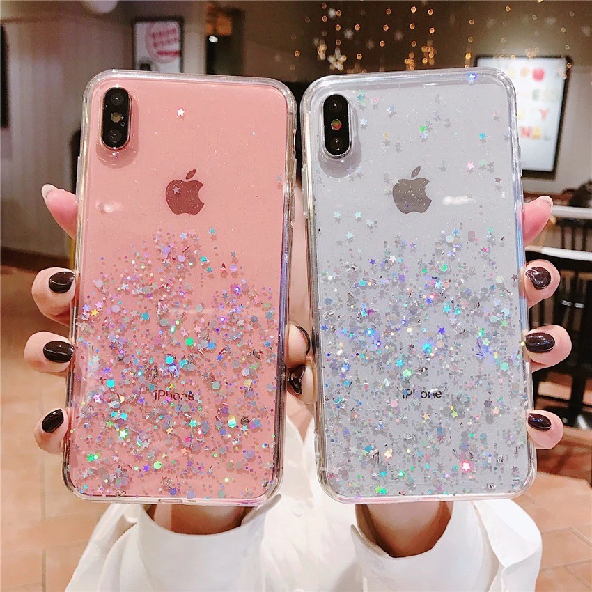 Capa de Celular Macia Transparente em TPU/Epóxi com