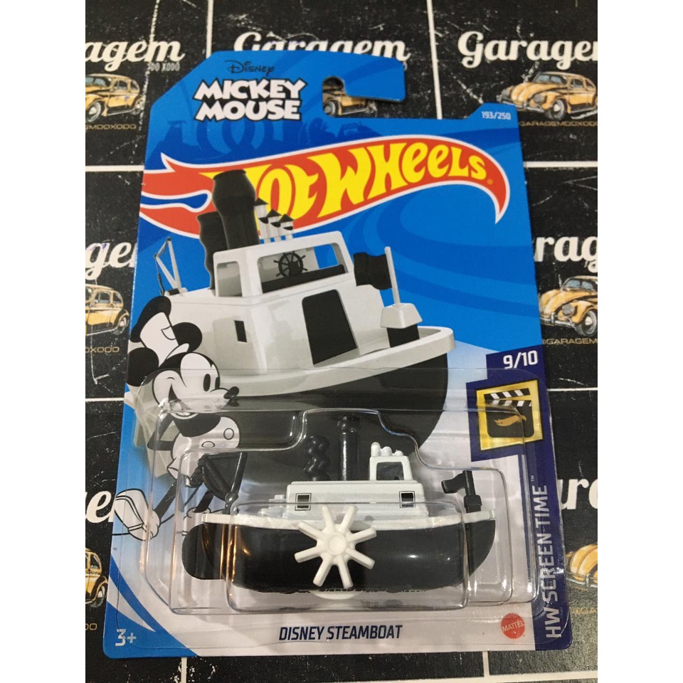 Hot Wheels Disney Steamboat 2021 Shopee Brasil