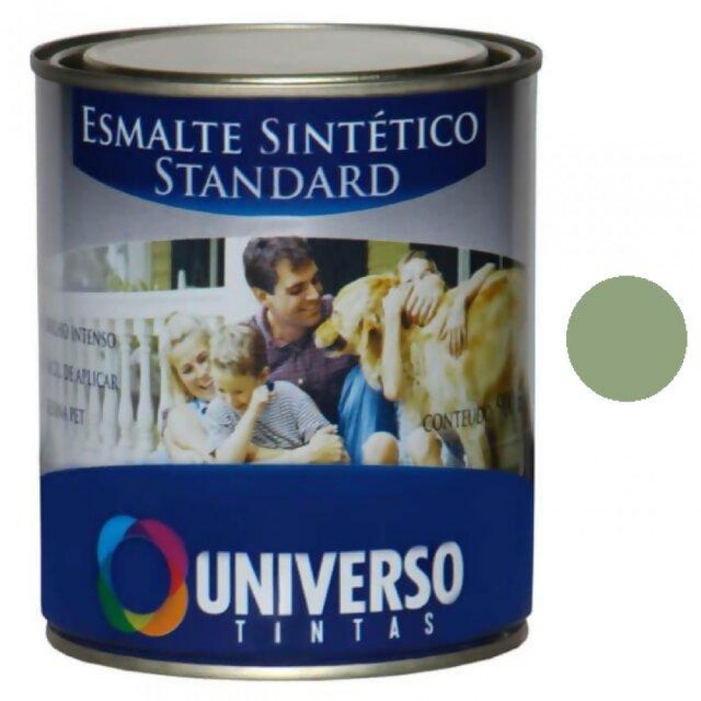 Tinta Universo 900ml Esmalte Sintetico Cor Verde Nilo Rende+ Shopee