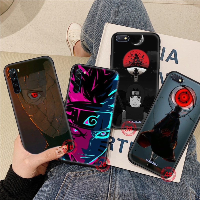 Capa Flexível Naruto Uchiha Obito Original Para Xiaomi Redmi 8a 9a Note 8 Pro 8t 9s 9 Pro Max