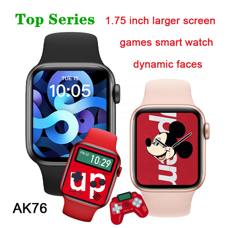 Ship in 24 hour2020 Top Series AK76 Bluetooth Call Smart Watch 1.75inch