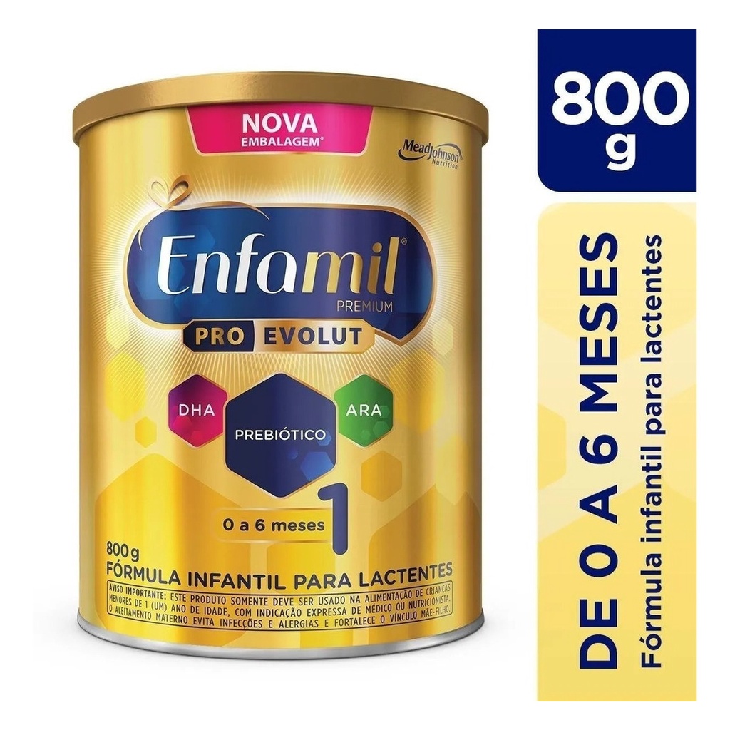 Fórmula Infantil Mead Johnson Enfamil Premium 1 Lata 800g Shopee Brasil