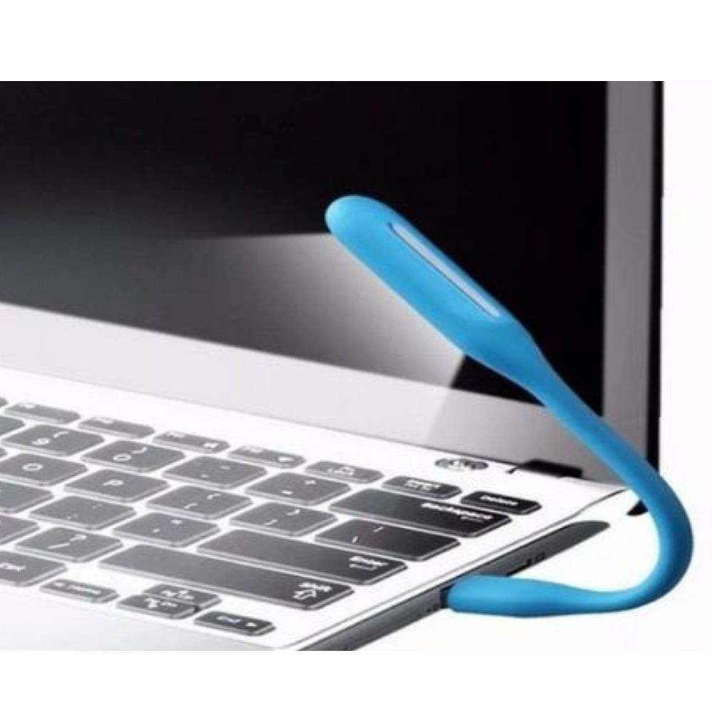 Luminária De Led Usb Flexível Dobravel Portátil Para Computador