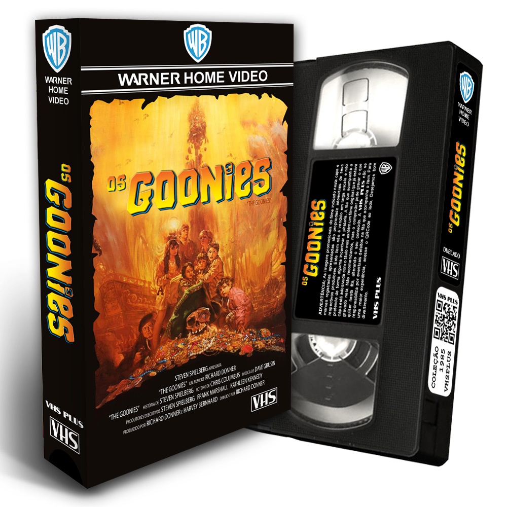 VHS Os Goonies Shopee Brasil