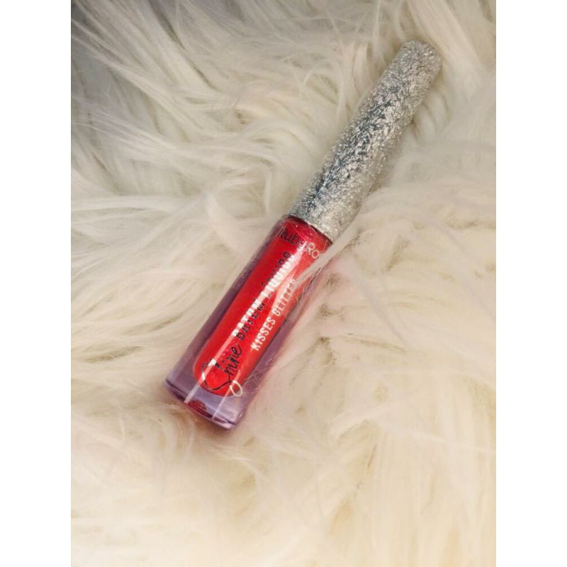 shine batom liquido kisses gliter ruby rose ××× Shopee Brasil