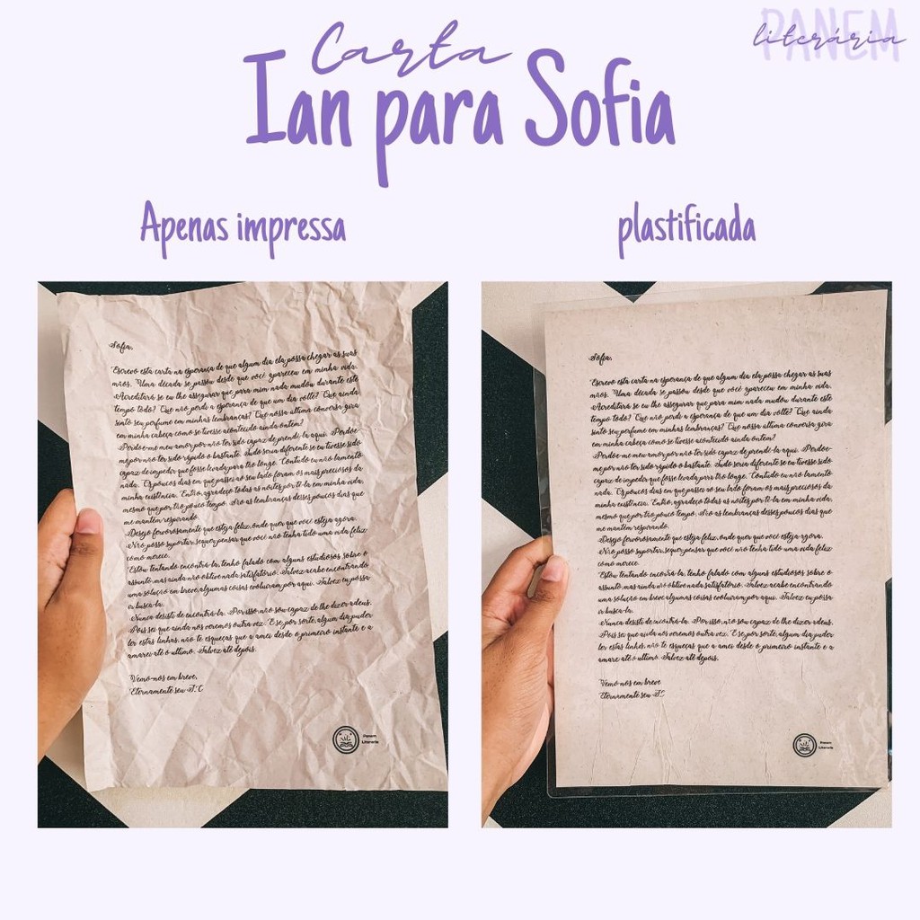 Carta Ian Clark para Sofia BeeCost