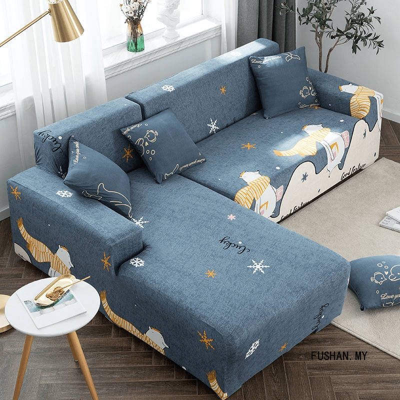 Capa De Sofá Universal 1 / 2 / 3 / 4 Lugares Sarung Capa