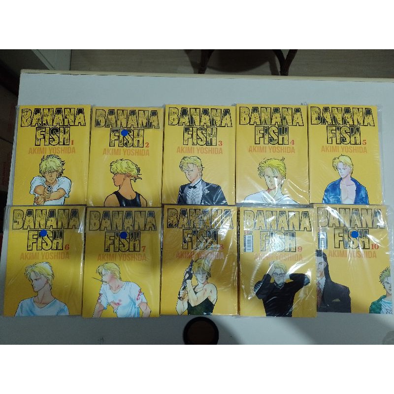 Coleção completa do mangá Banana Fish (Volumes 1 ao 10) Escorrega o Preço