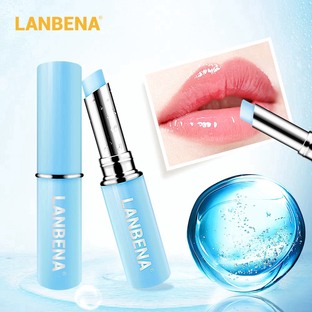 LANBENA Hyaluronic Acid Lip Balm Lip Plumper Moisturizing Reduce Fine