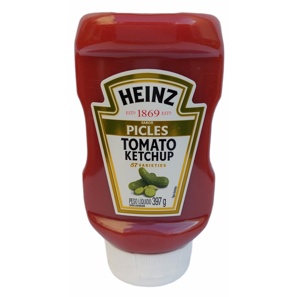Ketchup Heinz Picles 397g Shopee Brasil