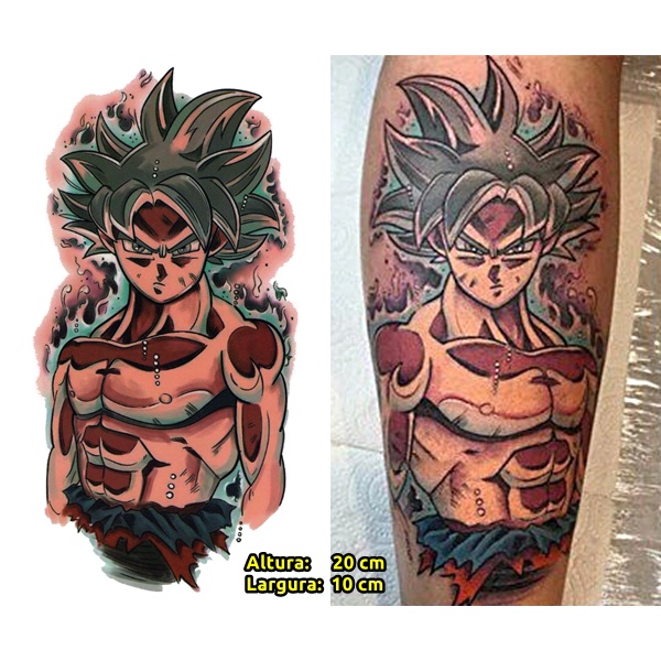 Tatuagem Falsa Adesiva Anime Dragon Ball Naruto Goku Envio Imediato | Shopee Brasil 600_x_600_jpg